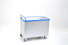 Gmöhling Aluminium box trolley G®-ERGO with spring base