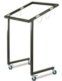 UDOBÄR Mobile bin liner stand for 1000 liter bags, anthracite