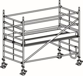 Hymer Mobile scaffold tower