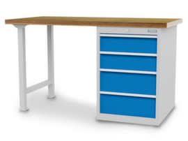 Bedrunka + Hirth Workbench with drawer substructures