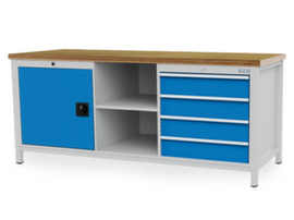 Bedrunka + Hirth Workbench with rear panel