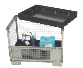 Insert tray for mesh box