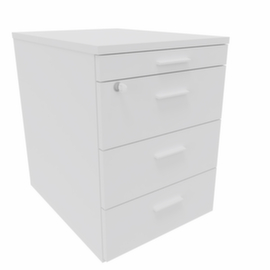 Quadrifoglio Mobile pedestal T45 with material pull-out