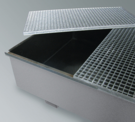 PE lining for drip tray, width x depth 2420 x 1220 mm