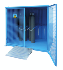 Ramp for Gas cylinder depot