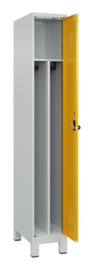 C+P Black and white locker Evolo PLUS with feet