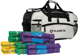 Round sling set 10 pcs. with bag