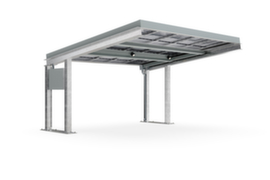Vehicle canopy SolarCover with solar roof